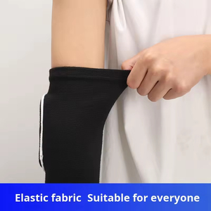 Lightweight Spandex Nylon Compression Elbow Sleeves for Hockey Fitness Exercise Training Weightlifting Breathable Non-Slip OEM - Product Image 4