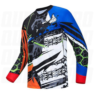 Custom Motocross Jersey <b>Motorcycle</b> Racing <b>Shirt</b> Off Road Racewear Sublimation Mesh Racing Uniform Breathable Lightweight Quick - Product Image 1