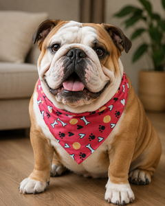 Bandana pour chien personnalisé de qualité supérieure, tissu doux de haute qualité, confortable, élégant, durable, accessoire de mode pour animaux de compagnie - Product Image 2
