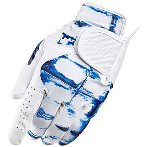 Guantes de Golf de Cuero Cabretta Genuino para Hombre y Mujer, con Logotipo Personalizado del Club, Sensación Suave, Transpirables, que Absorben la Humedad, Impermeables, con Cierre de Gancho y Bucle - Product Image 3