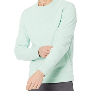 Sweat-shirt unisexe en coton tricoté, col rond, couleur unie, coupe classique, vêtement décontracté, disponible à la vente en ligne - Product Image 4