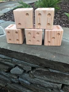 Dés en bois à marque privée, dés polyédriques en bois personnalisés pour Dungeons and Dragons, équipement de jeu professionnel, vente en gros - Product Image 5