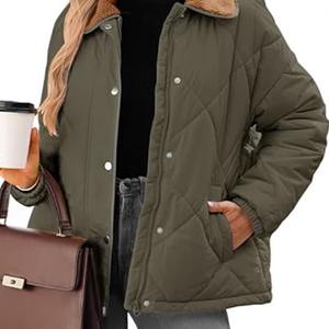 Chaqueta Acolchada Personalizada para Mujer, Abrigo de Invierno de Alta Calidad con Aislamiento para Actividades al Aire Libre en Clima Frío - Product Image 6