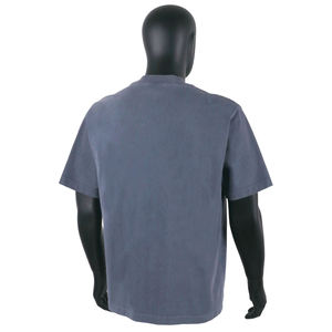 Camiseta de Diseño Exclusivo para Hombre, Lavado Ácido, 100% Algodón, Corte Holgado, Manga Corta, Cuello Redondo, Estilo Vintage - Product Image 2