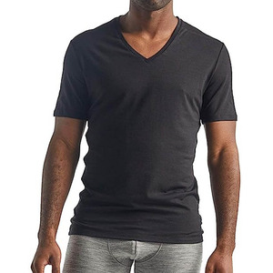 Camiseta de Manga Corta con Cuello Redondo de Secado Rápido para Hombre, Diseño Elegante, Corte Regular, Transpirable, de Algodón y Elastano Suave, Novedad 2023 - Product Image 4
