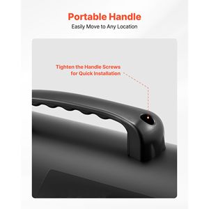 Riscaldatore Diesel/Cherosene Portatile a Aria Forzata da 45000 BTU, Tipo Torpedo con Maniglia per Garage, Cantiere, Magazzino - Product Image 6