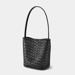 Bolso tipo cubo de cuero genuino, bolso tipo cubo premium para mujer, bolso tipo cubo de cuero para mujer, bolso de cuero de alta calidad - Product Image 6