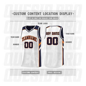 Maillots de basket-ball en mesh de qualité supérieure, séchage rapide, respirants, vêtements de sport d'équipe, chemises personnalisées avec logo, fournisseur OEM en gros - Product Image 3