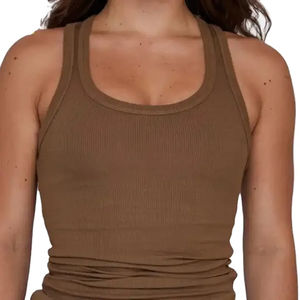 Promotion : Débardeur court de yoga push-up vierge pour femme, OEM, en gros, fabriqué au Pakistan - Product Image 5