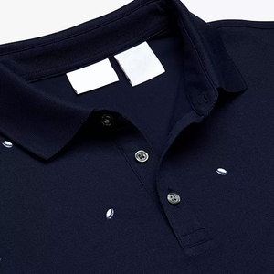 Polos de Manga Corta Personalizados para Hombre de la Mejor Calidad, con Botones, 100% Algodón, Ropa Casual, Impresión Personalizada o Logotipo Bordado - Product Image 4