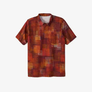 # เสื้อโปโลถักไหมพรมสีพื้นเรียบง่าย สไตล์พื้นฐาน กระดุมติด ผ้าฝ้าย 100% แขนสั้น เสื้อสเวตเตอร์ผู้ชาย - Product Image 3