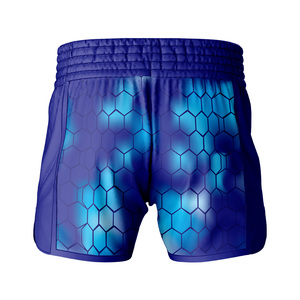 Pantalones Cortos de Muay Thai Personalizados de Primera Calidad, Pantalones Cortos de Kickboxing de Secado Rápido, Ropa Deportiva de Entrenamiento, Fabricante OEM ODM - Product Image 2