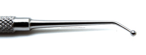 Pulidor de Bolas Dental Quirúrgico de Precisión Mundial, Instrumento Manual Ergonómico de Acero Inoxidable Moleteado de Doble Extremo para Rellenos de Amalgama - Product Image 5