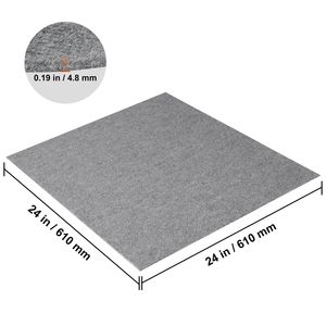 Piastrelle di Moquette Morbide Imbottite Adesive 24FT X 24FT per Uffici - Facile Installazione Fai-da-Te - Product Image 1