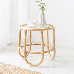 Luxury rattan <b>tables</b> living room bedroom accent centerpiece handcrafted <b>coffee</b> <b>table</b> for sale - Product Image 6
