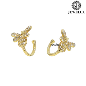 Natural VVS Diamond <b>Stud</b> Earrings 925 Sterling <b>Silver</b> Rhodium Plated IGI Certified Trendy Wedding for Parties Gifts From India - Product Image 1