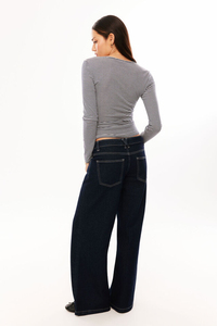Top Corto Casual y Sexy de Alta Calidad para Mujer, Camiseta Lisa Elegante de Punto, Nylon y Spandex Ecológicos, Ajustado y Cómodo - Product Image 2