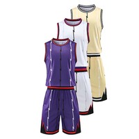 Uniforme de Baloncesto, Fabricación OEM, Conjunto de Camiseta y Pantalones Cortos de Grado Profesional, Personalización de Marca, Ligero, Transpirable, Absorbe la Humedad