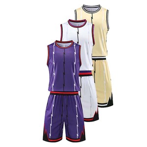 Ensemble Maillot et Short de Basketball OEM Qualité Professionnelle Personnalisable Léger Respirant Anti-Transpiration - Product Image 1