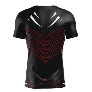 เสื้อรัดรูปสำหรับผู้ชายแบบสั่งตัดยืดได้4ทางไม่มี GI BJJ rash GUARD สำหรับ MMA grappling - Product Image 2