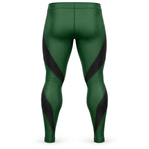 Leggings de sport pour hommes, personnalisés, compressifs, respirants, en tissu extensible, légers, anti-humidité, séchage rapide - Product Image 2