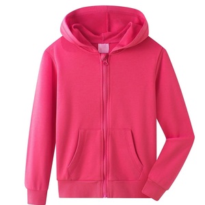 Vêtements de mode, sweats à capuche personnalisés pour enfants, pull-over 100% coton molletonné, couleur jaune hiver, fermeture éclair, prix bas et service OEM - Product Image 6