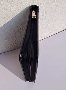 Estuche para bolígrafos con cierre de cremallera de cuero PU con capacidad para 20 bolígrafos de color negro para organización y almacenamiento - Product Image 5