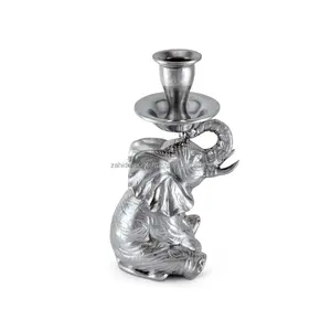 Handmade Round Metal <b>Candlestick</b> <b>Holder</b> for Home & Hotel Decor Wedding Events Christmas Use-Letterpress Printed - Product Image 3