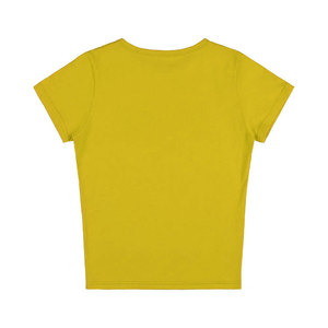 Camisetas Cortas de Moda para Mujer en Oferta, Camisetas Cortas de Media Manga para Mujer con Empaque Personalizado - Product Image 2