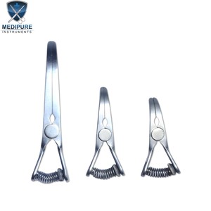 Pinzas Quirúrgicas Vascular Bulldog Premium de Acero Inoxidable, Instrumento Hemostático para Microcirugía - Product Image 3