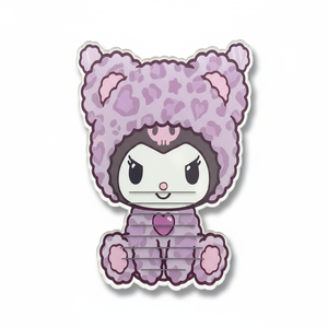 Palette à cils en acrylique premium, motif chat mignon, avec aimant pour maintenir les pinces, pour extension de cils, salon professionnel - Product Image 1