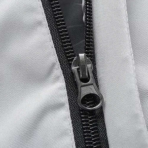 Chaqueta Cortavientos Ligera Personalizada para Hombre, Impermeable, Deportiva, con Capucha, Cierre de Cremallera, Corte Ajustado, Ropa Deportiva Informal - Product Image 6