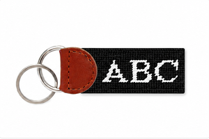 <b>Personalized</b> Leather <b>Keychain</b>, Custom Name, Engraved Monogram Key Fob, Gift for Him, Dad Gift OEM Made in Vietnam - Product Image 3