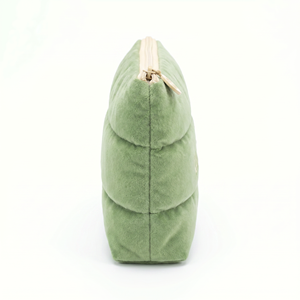Bolso de Mano Cosmético Acolchado de Poliéster con Cierre de Cremallera, Logotipo y Color Personalizables - Product Image 4