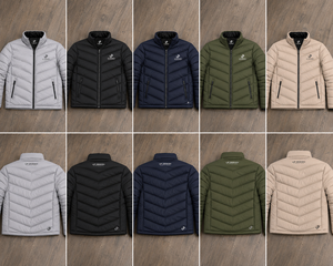 Custom Men's Lightweight Puffer <b>Jacket</b> Winter Quilted Insulated Polyester <b>Zip</b>-<b>Up</b> Coat OEM ODM Outdoor Wear Manufacturer - Product Image 6