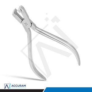 Pince à détails orthodontiques Accuram 13 cm en acier inoxydable, pliante à baïonnette en Z, instrument chirurgical dentaire manuel CE - Product Image 2