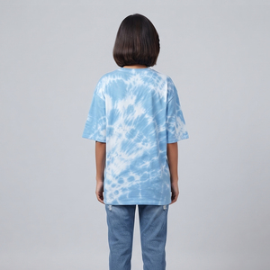 Women Acid Wash T-Shirt Oversized Cotton Crew Neck Casual Vintage Streetwear Drop Shoulder Short Sleeve Summer Ladies T Shirts - Product Image 2