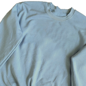 Premium Greek Letter Women Sorority Sky Blue Sweatshirt 100% Cotton Applique Embroidery Crewneck Oversized Winter Casual Gear - Product Image 2