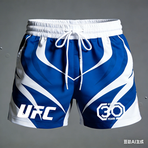 Shorts de combat UFC été 2026, nouveau design spécial, pour hommes, MMA, boxe, fitness, entraînement de Jiu-Jitsu, octogone, cage, shorts de Jiu-Jitsu - Product Image 1