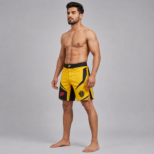 กางเกง MMA คุณภาพสูง ออกแบบด้วยวัสดุที่ทนทาน สวมใส่สบาย ให้การเคลื่อนไหวที่ไม่ถูกจำกัดสำหรับนักต่อสู้ - Product Image 3