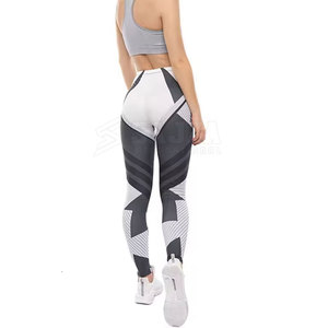 Custom Logo Women's Activewear <b>Leggings</b> Flexible Workout Pants for Running Yoga and Casual Street Fashion - Product Image 3