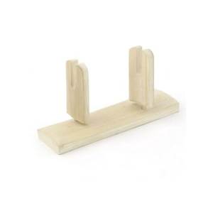 Support universel pliable en bois massif peint, écologique, facile à assembler, pour éventail chinois et couteau - Product Image 3