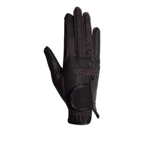 Gants d'équitation d'hiver personnalisés avec logo, en cuir synthétique extensible dans quatre directions, imperméables et respirants - Product Image 5
