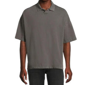 Chemise Homme Décontractée à Manches Courtes en Jersey Respirant à Séchage Rapide, Motif Carreaux, Coupe Ample et Oversize, 100% Coton Premium Épais et Écologique - Product Image 5