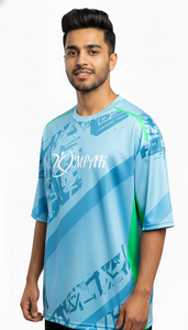 Camiseta Oversize para Hombre, Sublimada, Estilo Casual Urbano, Popular, Corte Regular, Ecológica, Transpirable, de Poliéster/Algodón - Product Image 4