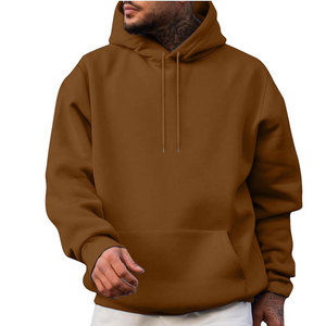 เสื้อฮู้ดดี้ผู้ชายดีไซน์โดดเด่น ขนาดใหญ่พิเศษ ระบายอากาศได้ดี ผ้าฝ้าย 100% กระเป๋าปักลาย ขนฟลีซ ลดราคา - Product Image 3