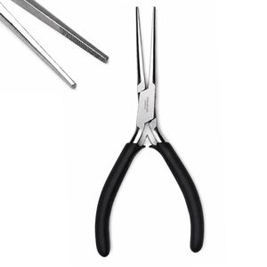 <b>Long</b> Needle <b>Nose</b> Pliers High Quality Stainless Steel 6" Precision Jewelry Making Tool for Bracelet Making and DIY - Product Image 1