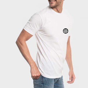 Vente en gros de t-shirts unis en coton 100% personnalisables avec logo, impression à l'écran, transfert DTF, vêtements de travail, t-shirts USA Canada - Product Image 1