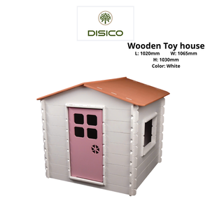 Maison de jeu en bois durable et sécurisée, bords lisses, en contreplaqué de pin américain du Vietnam - Product Image 2