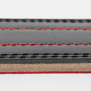 Ceinture de musculation confortable, professionnelle, personnalisée, avec boucle en acier, imperméable, en cuir, robuste, écologique - Product Image 3